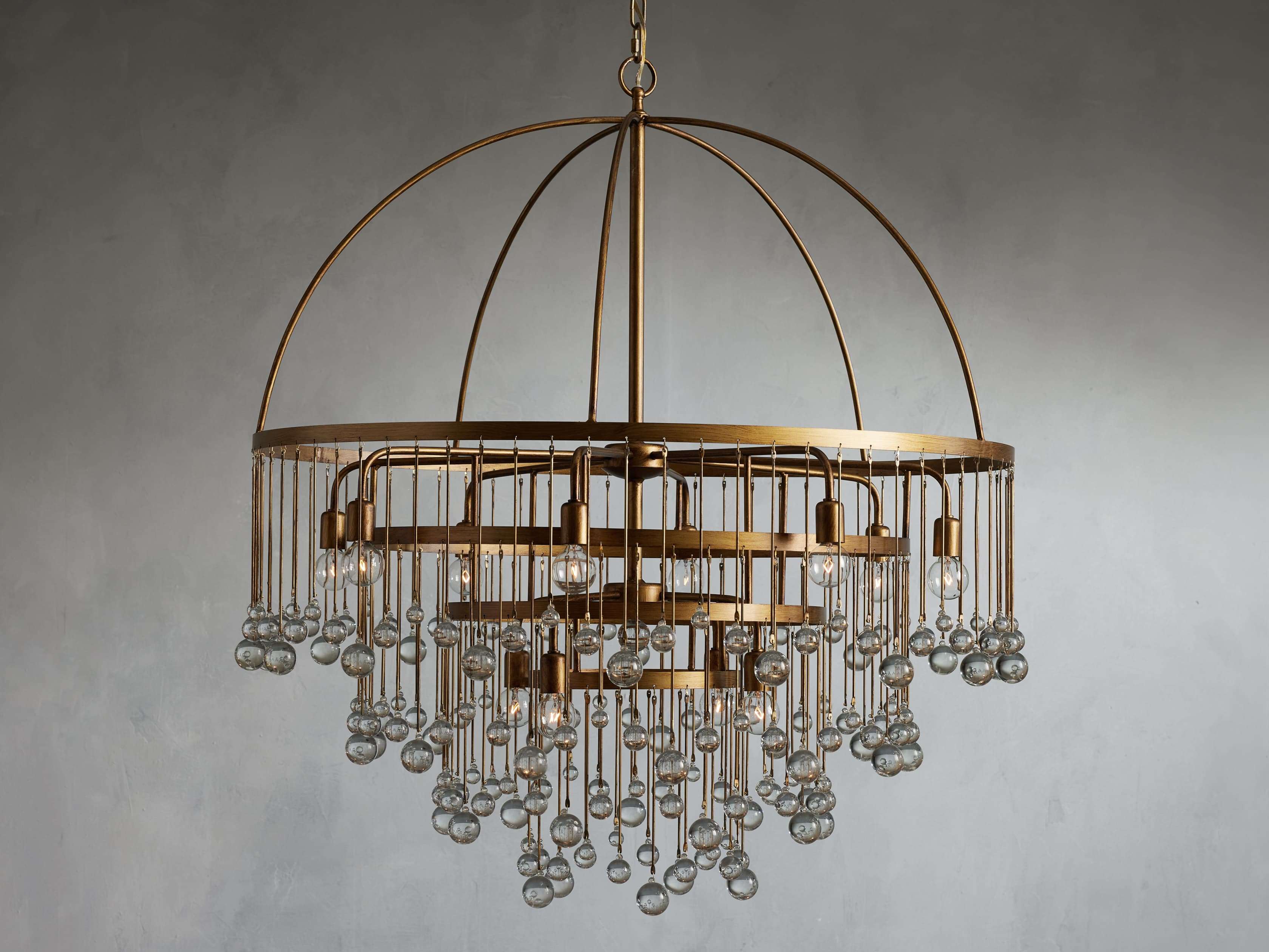 Aubrey Round Chandelier-Vancei