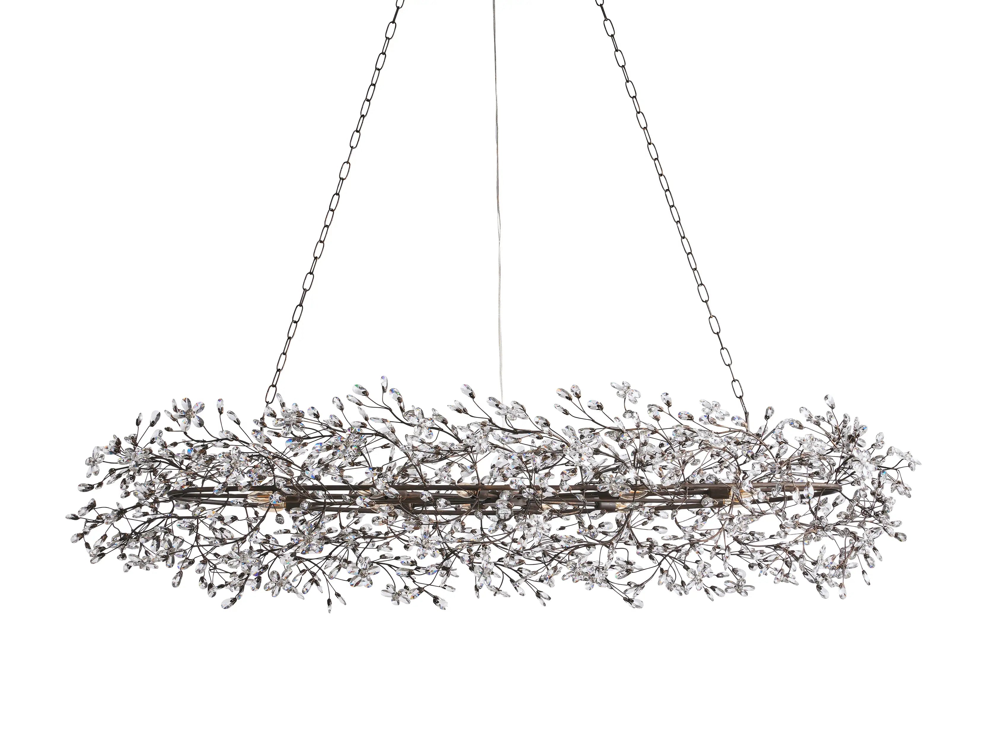 Fiore Oval Chandelier-Vancei