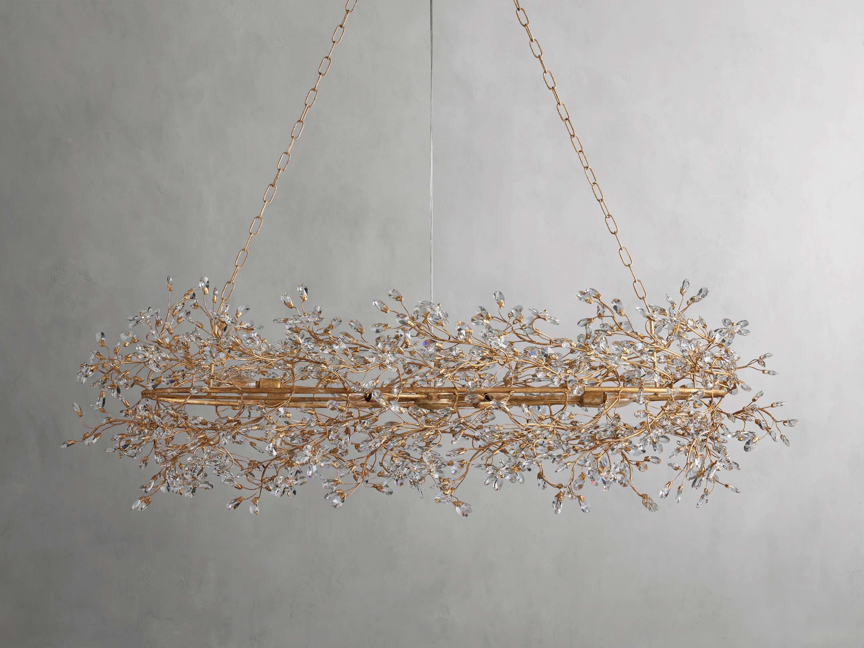 Fiore Oval Chandelier-Vancei