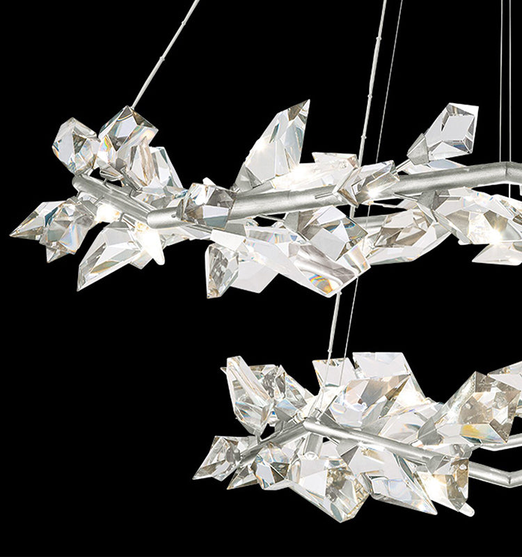 Addison 55" Round Crystal Chandelier-Vancei