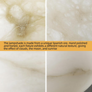 Alabaster Pendant Lights Kitchen Island - Fast Delivery-1-Luxehomezone