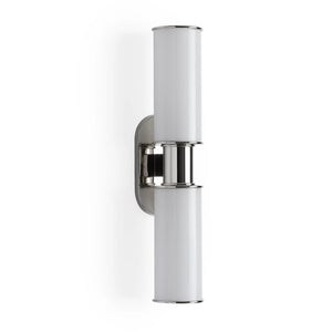 Harlin Modern Milk Glass 2-Light Wall Sconce-Vancei
