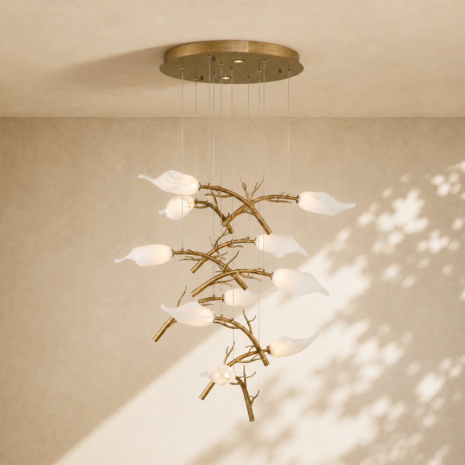 Matera Integrated LED Grand Chandelier 10-Light