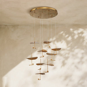 Lagatto Round Chandelier 9-Light