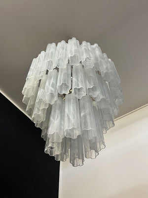 Murano Chandelier – 48 tubes – Alabaster White - Oasislives