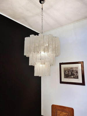 Murano Chandelier – 48 tubes – Alabaster White - Oasislives