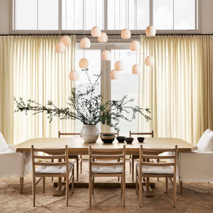 Arica Alabaster Linear Chandelier - Oasislives