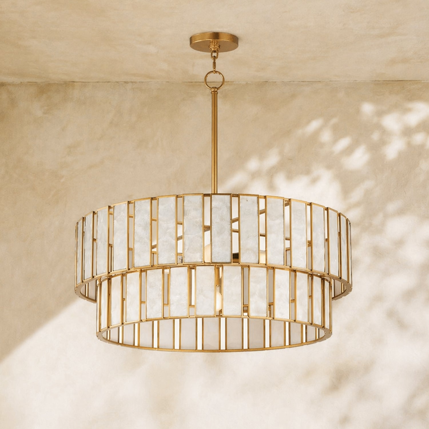 Elanger Round 2-Tier Chandelier