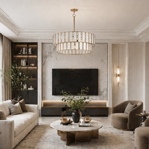 Elanger Round 2-Tier Chandelier