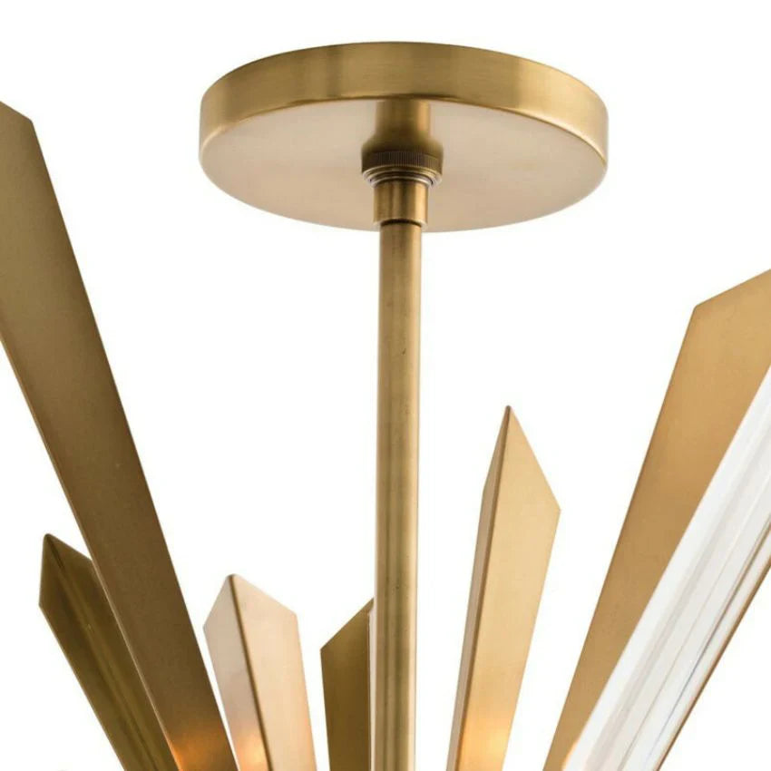Solitude Round Chandelier 24" 38"