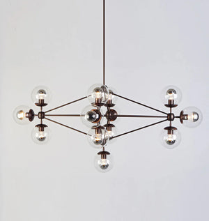 Modo Chandelier - Diamond, 13 Globes