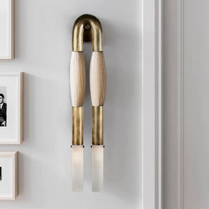 Horse Hair Wall Sconce-Vancei