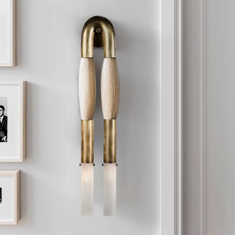 Horse Hair Wall Sconce-Vancei