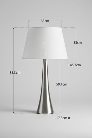 Trumpet Base Table Lamp | Andrew Martin Dover