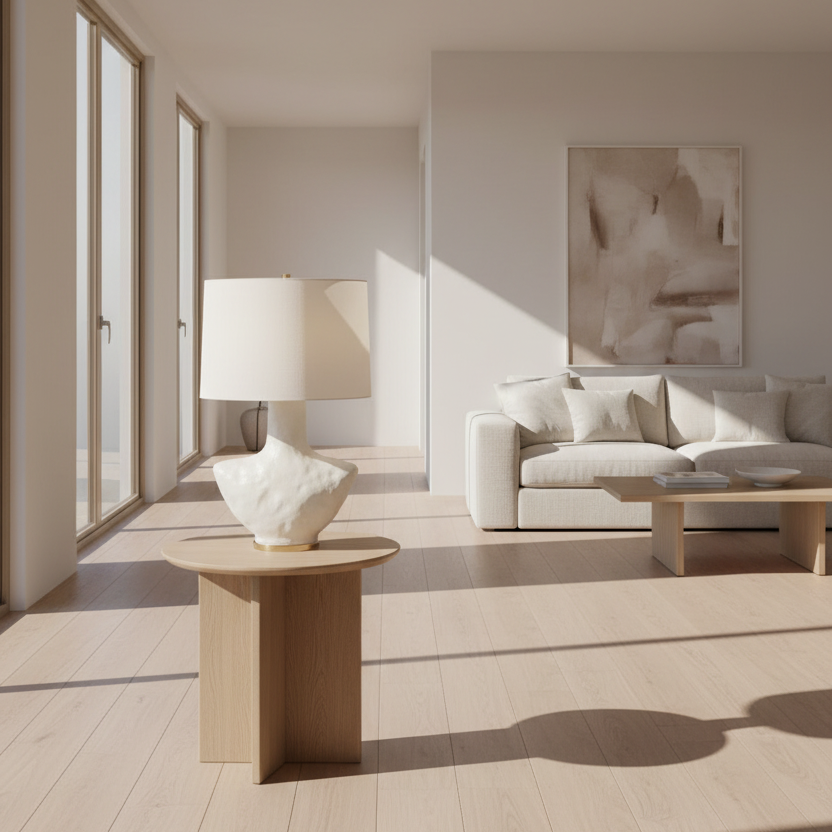 Ceramic Base Table Lamp | Andrew Martin Armato
