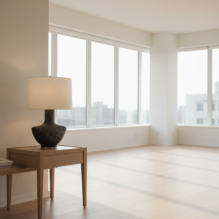 Ceramic Base Table Lamp | Andrew Martin Armato