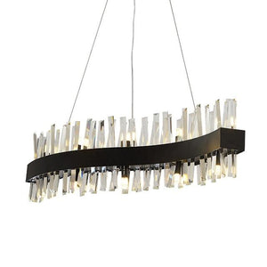 Arsenio Wave Crystal Chandelier-Vancei