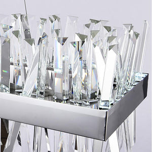 Arsenio Rectangular Crystal Chandelier-Vancei