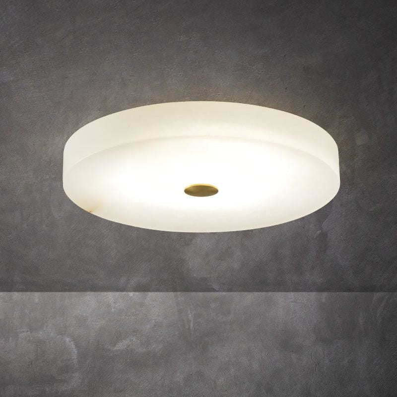 Alabaster Round Led Flushmount 11.8" 15.7" 19.7"-Vancei