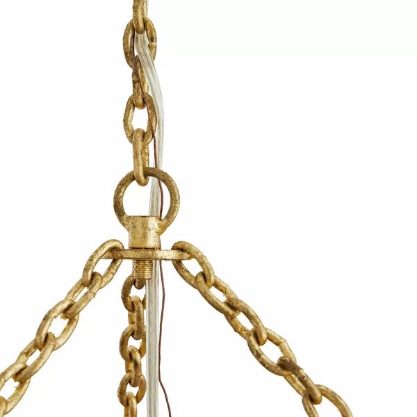 Althely Brass 12 Lights  3- Tier Chandelier