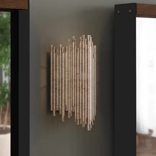 Althely Brass 2 Lights Wall Sconce