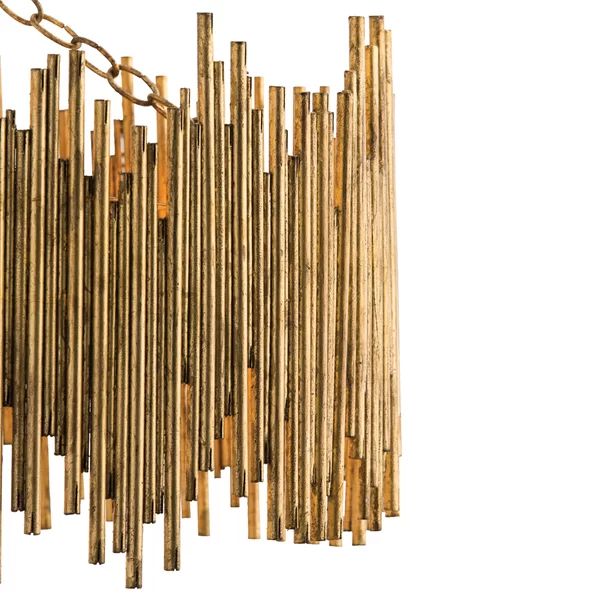 Althely Brass 3 Lights Pendant Chandelier