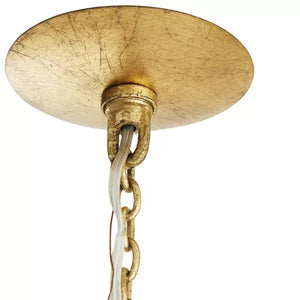 Althely Brass 8 Lights  2-Tier Chandelier