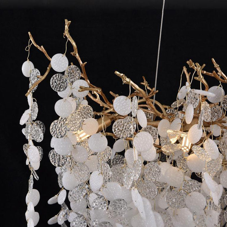 American Creative Brass Branch Chandelier-Vancei