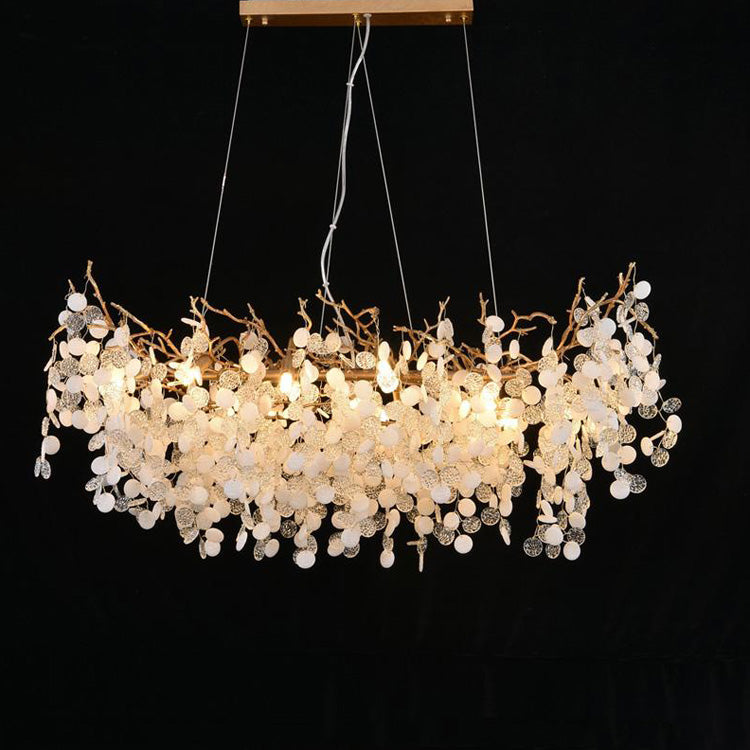 American Creative Brass Branch Chandelier-Vancei