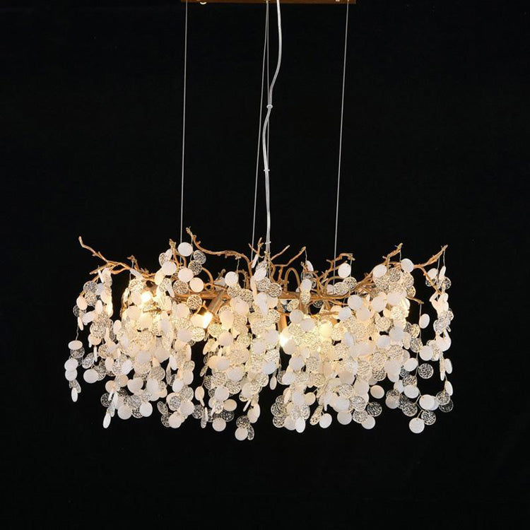 American Creative Brass Branch Chandelier-Vancei
