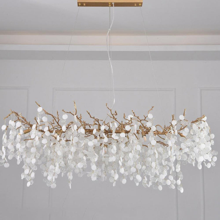 American Creative Brass Branch Chandelier-Vancei