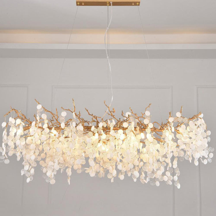 American Creative Brass Branch Chandelier-Vancei