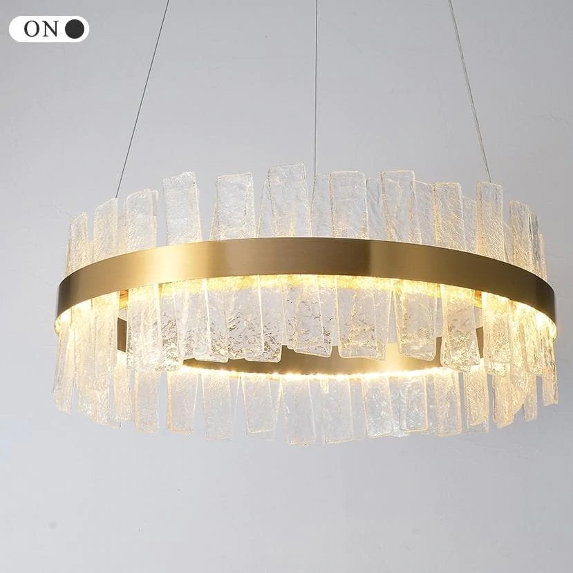 Andrea Round Crystal Chandelier-Vancei