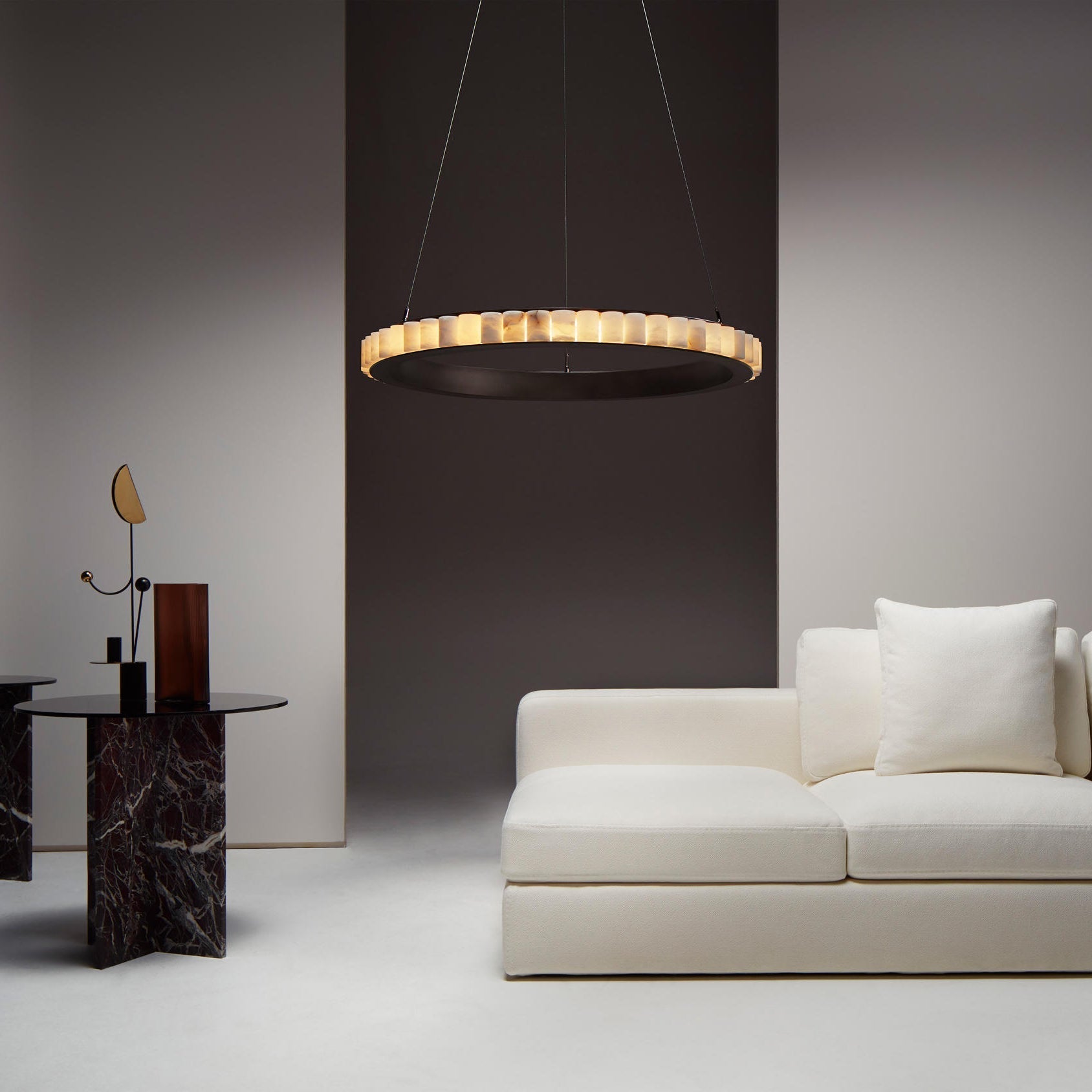 Avalon Alabaster Chandelier