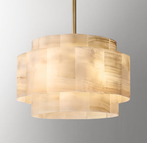 Alabaster Large Pendant-Vancei