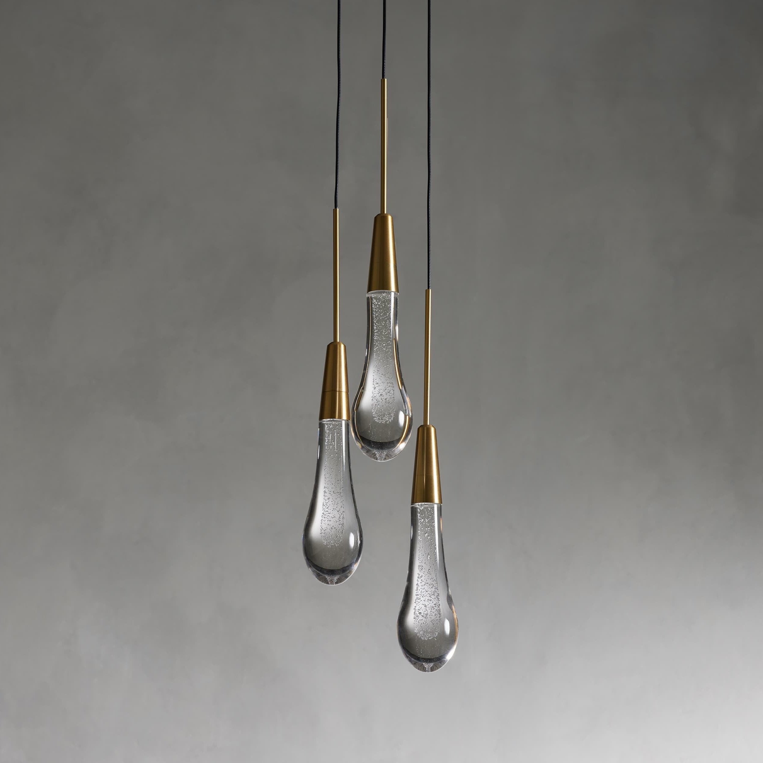 Solitaire Single Light /3-light Pendant