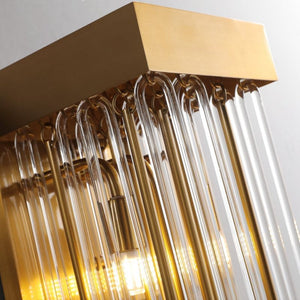Cascada Blown Glass Wall Sconce-Vancei