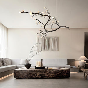 Aura Flora Branch Flower Chandelier