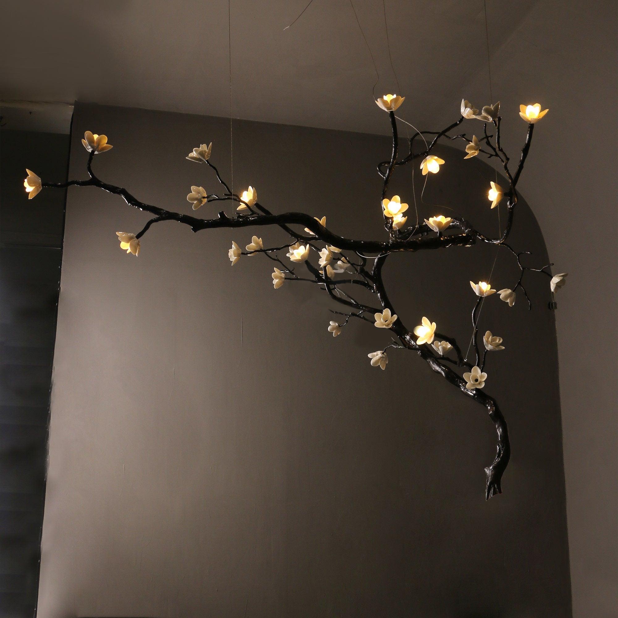 Aura Flora Branch Flower Chandelier