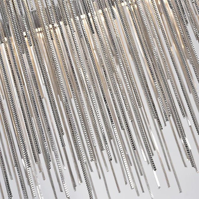 Bunny Aluminum Chain Tassel Chandelier-Vancei