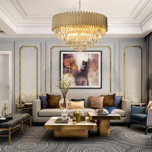 Callistenes Clear Crystal Chandelier-Vancei