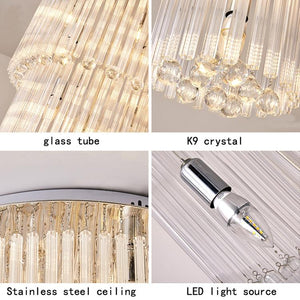 Camille Multiple Tier Crystal Chandelier-Vancei