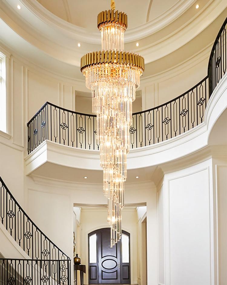 Cyrus Multiple Tier Crystal Chandelier-Vancei