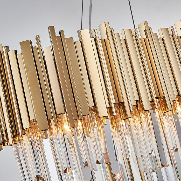 Candi Crystal Chandelier for Dining Room-Vancei