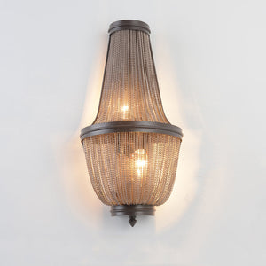 Aluminum Chain Wall Sconce forLiving Room-Vancei