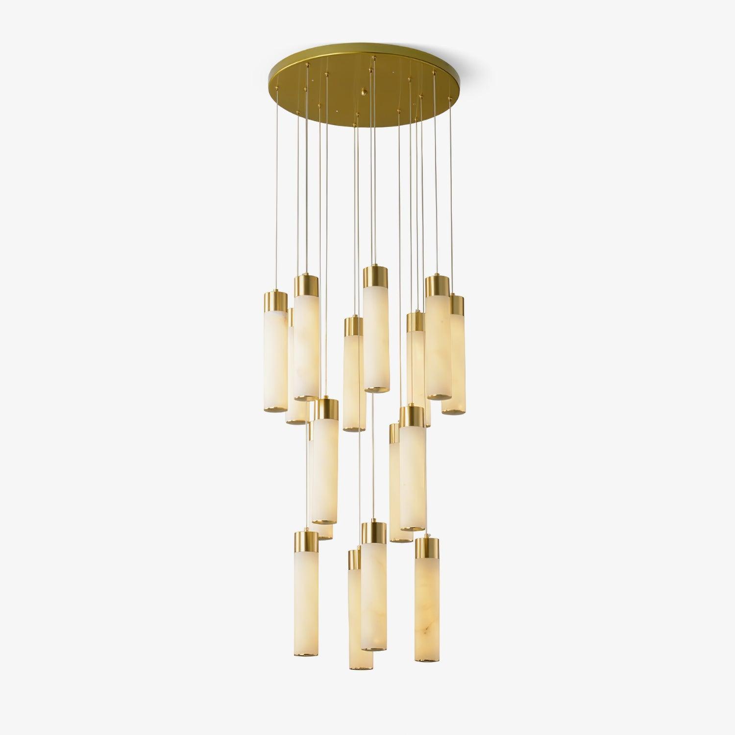 Celestial Alabaster Cascade Chandelier - Oasislives
