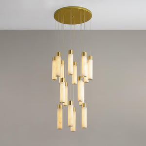 Celestial Alabaster Cascade Chandelier - Oasislives