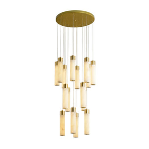 Celestial Alabaster Cascade Chandelier - Oasislives