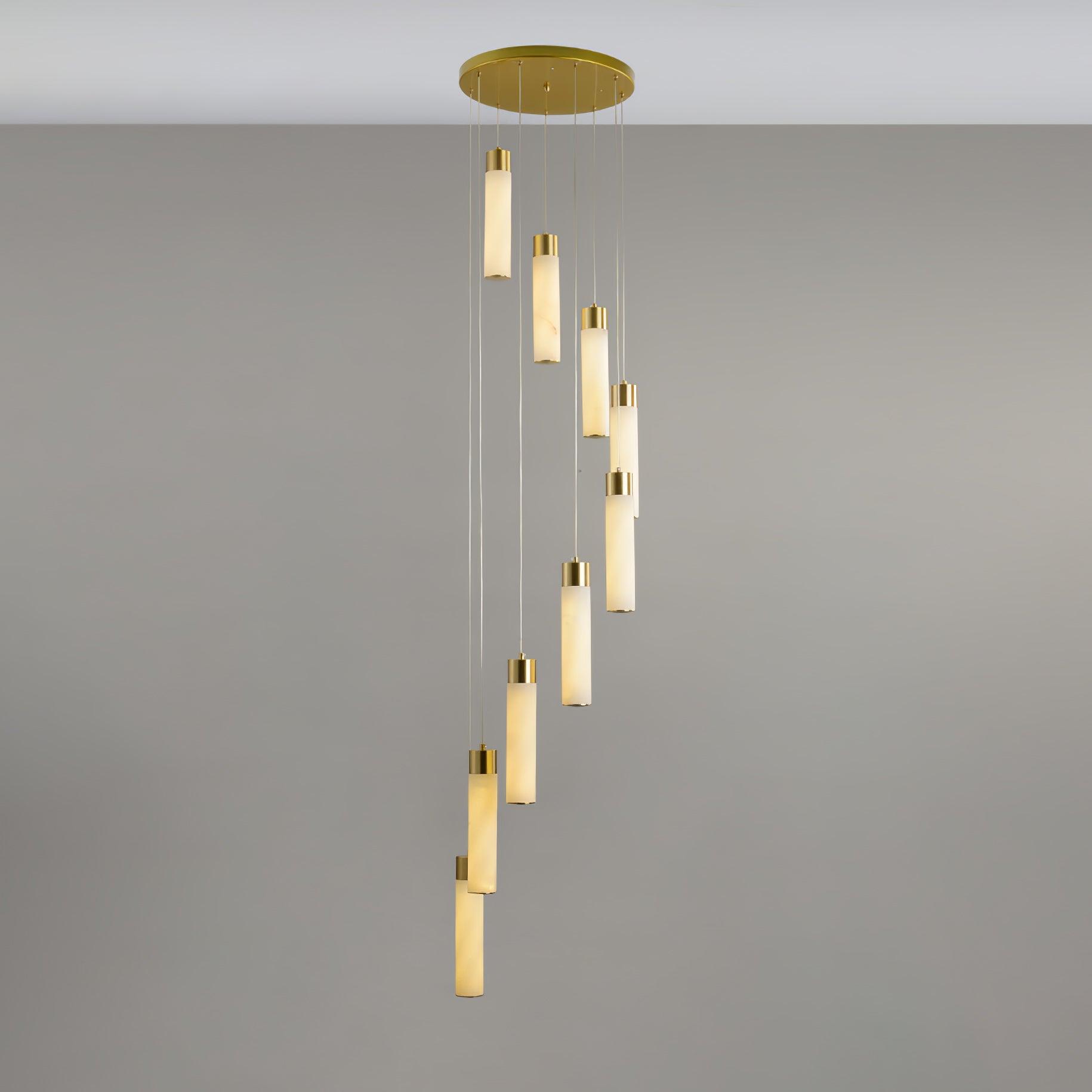 Celestial Alabaster Cascade Chandelier - Oasislives