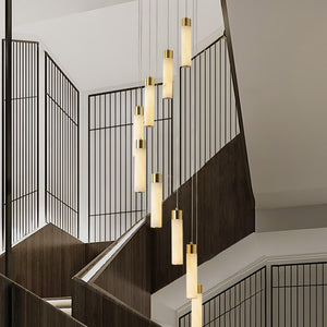 Celestial Alabaster Cascade Chandelier - Oasislives